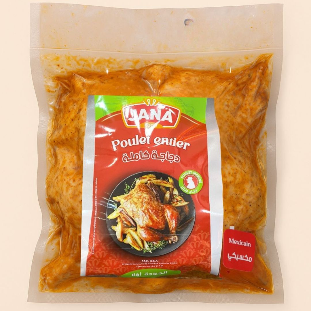POULET ENTIER MEXCICAIN FINI